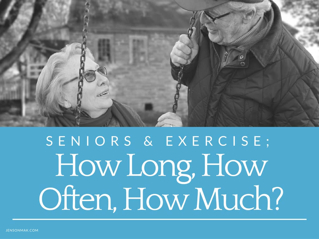 Seniors & Exercise, How Long, How Often, How Much?